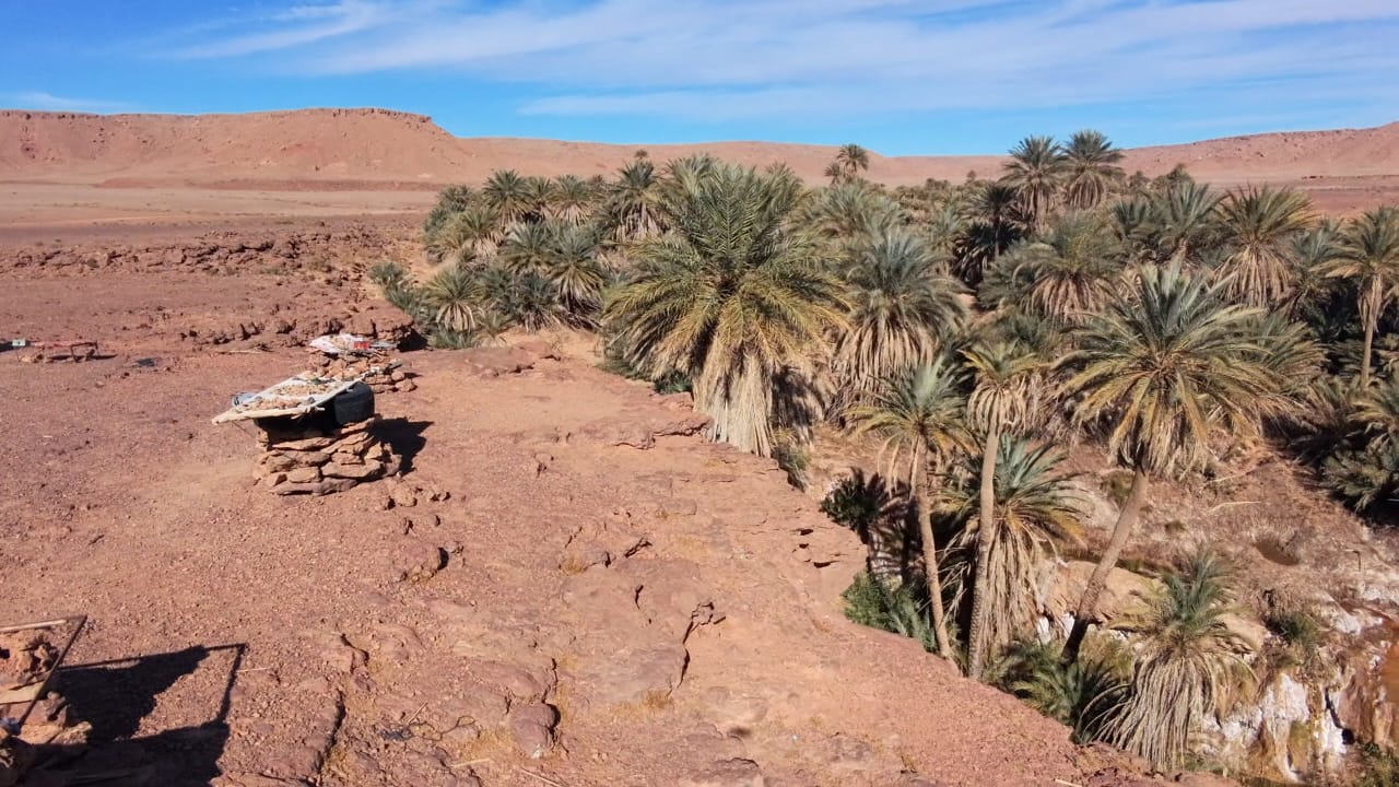Oasis Saf Saf y sus cascadas
