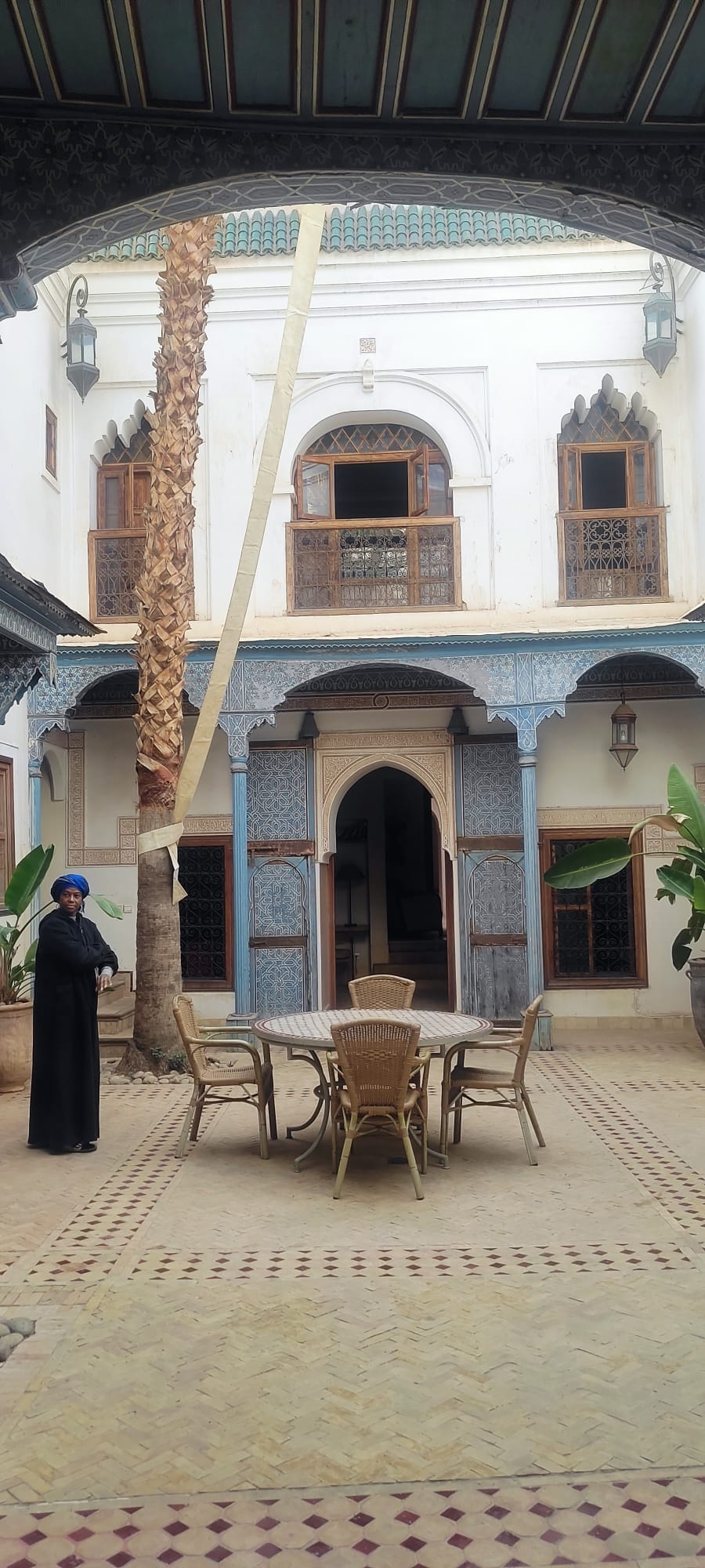 Riad tradicional en Fez